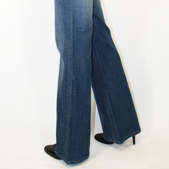 Soundgirl Mid-Rise Wide Leg Denim - Picture 5 of 5